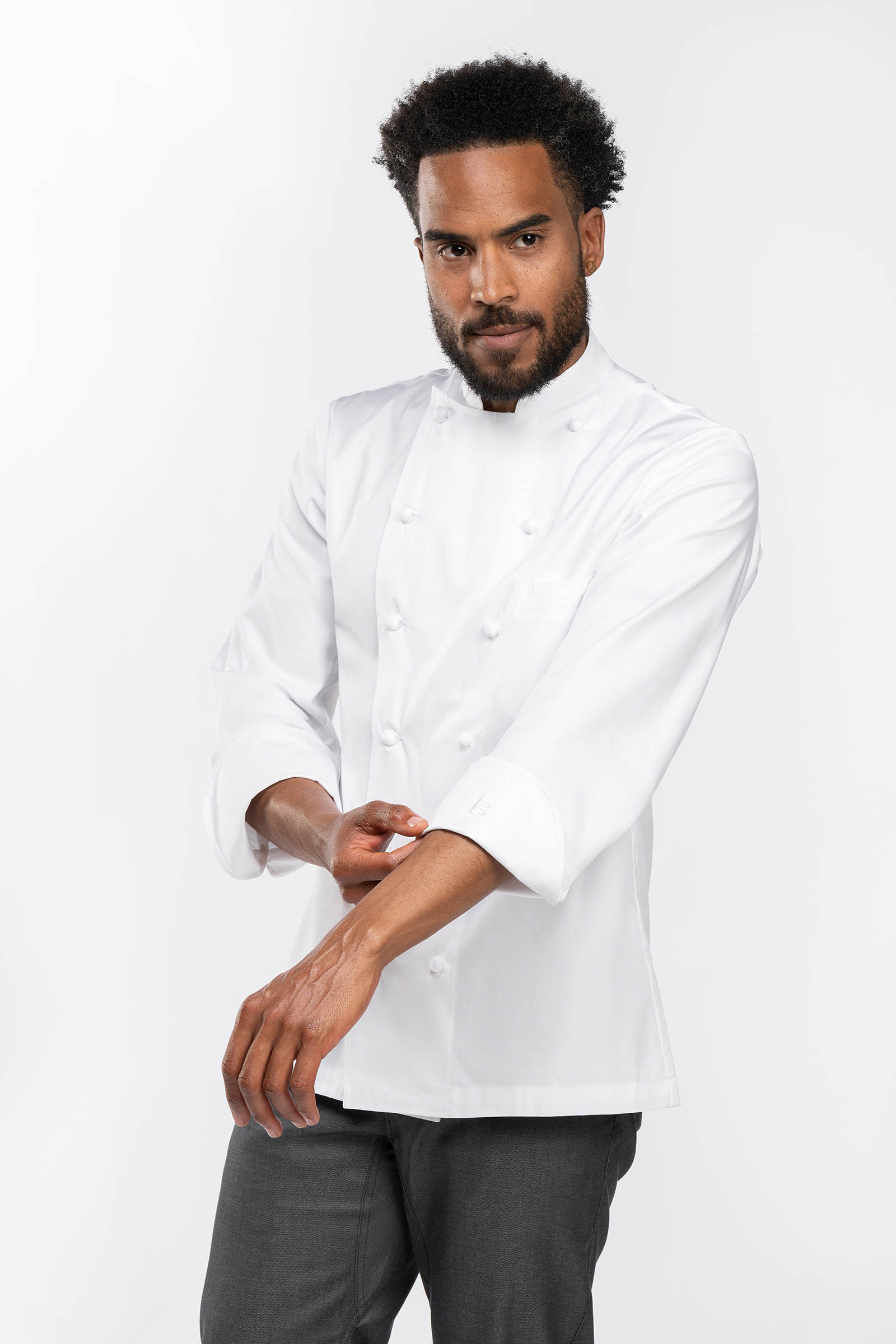 fitted chef jackets