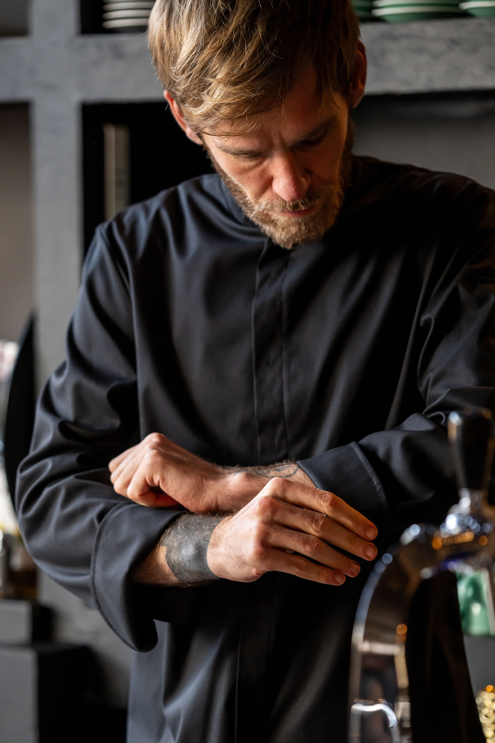 LONG SLEEVES MEN'S CHEF JACKET l ORIONO