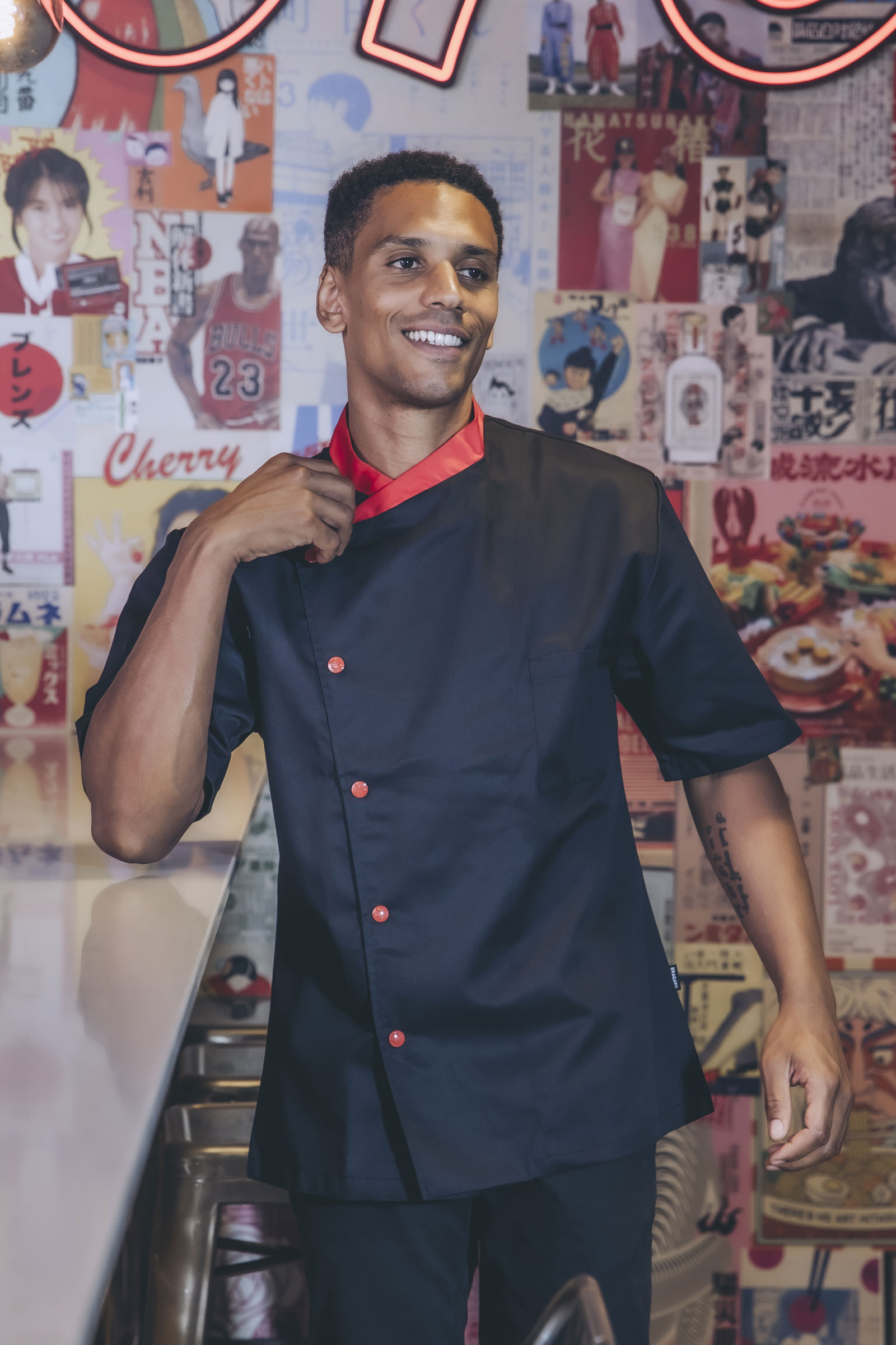 【J's】JSF Delivery Jacket Feat. COOK Men's Cheap Kitchen Jacket | JULIUSO