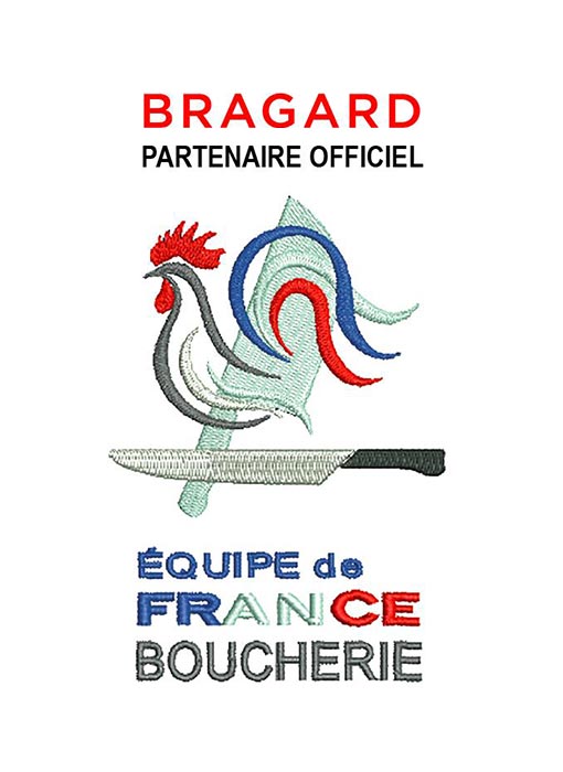Bragard, partenaire officiel de l'équipe de France de boucherie pour le Worl Butchers Challenge